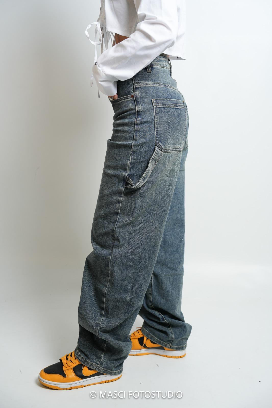 Jeans Wide Balloon Cargo